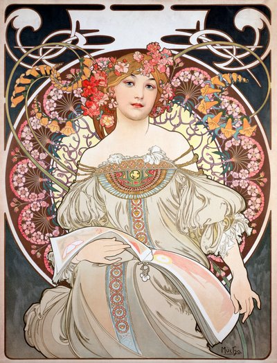 Poster di Alphonse Mucha da Alphonse Mucha